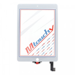MUSTTBY puutekraan + OCA iPad Air 2 jaoks (valge)