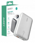 AUKEY PB-Y57 Spark Mini 20000mAh kompaktne kiiretoitmine energiabank valge