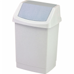 Click-it waste bucket 15L 28x23,5x43,8cm grey