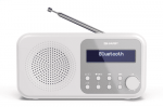 SHARP DR-P420 DAB+/BT raadio valge