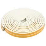 Sanok Tienduskummer D-profiil valge 6m