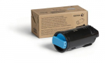 Xerox Genuine VersaLink C600 Color Printer/C605 Color Multifunction Printer Cyan Standard capacity Toner Cartridge (6000 Pages) - 106R03896
