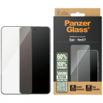 PanzerGlass Ultra-Wide Fit karastatud klaas w. Must raam Oppo Reno13 F jaoks