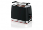 BOSCH TAT4M223 rster 4 kahe viiluga 950 W Must, roostevaba teras