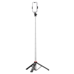 Wozinsky Selfie stick WC1Y3S teleskoopne tripod 1,3 m koos telefonihoidiku - must - OUTLET