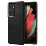 Spigen Samsung Galaxy S21 Ultra jaoks meldud Liquid Air ACS02350 lemkinnitus mattmust