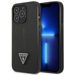 GUESS GUHCP13LPSATLK iPhone 13 Pro / 13 6,1" must/must karbikott SaffianoTriangle Logo