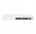 HPE Vrguslearituvahetus Instant On 24p Gigabit 4p SFP+ 1930 Halduvat L2+ Gigabit Ethernet (10/100/1000) 1U Valge