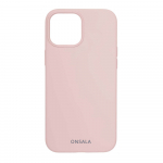 ONSALA Mobile Cover Silicone Sand Pink iPhone 13 Mini