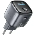 USAMS CC338 T75 65W GaN Smart Digital Display Kiired USB-C seinalaadijad