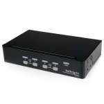 StarTech.com 4 Port Professional VGA USB KVM Switchiga Hubiga
