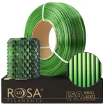 Rosa3D Filament PLA Silk Mystic Green 1.75mm 1kg tidispakend