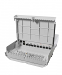MikroTik netFiber 9 Gigabit Ethernet (10/100/1000) Power over Ethernet (PoE) Valge