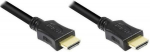 Good Connections Kiire HDMI kaabel 1.5m Ethernet kuldne pistikuga must
