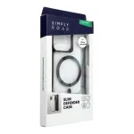ROAR SLIM DEFENDER on MagSafe kompatiibel iPhone 15 Pro Maxi musta vrvi