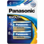 Panasonic EVOLTA Alkaline C size (LR14EGE), 2-pack