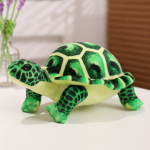 LEAN Toys Pehme kilpkonna maskott, pehme mnguasi, roheline, 25 cm