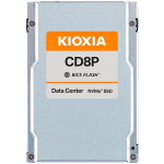 KIOXIA SSD andmekeskus intensiivne lugemine CD8P-R 7.68TB PCIe Gen5 he-port (128GT/s) NVMe 2.0, BiCS Flash TLC, 2.5" 15mm U.2, Lugemis-/kirjutuskiirus: 12000/5500 MBps, IOPS 2000K/200K, DWPD 1