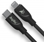 Aqiila Tmblusega USB-C/Lightning 2.0 60W 1m laadimiskaabel
