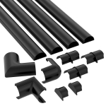 D-LINE Trunkimiskomplekt 30x15 3x 1,0m must