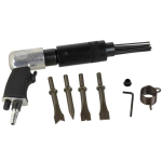 Geko Pneumatic needle hammer for rust removal with tips