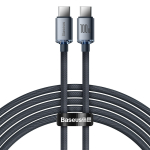 Baseus CAJY000701 USB-C - USB-C PD kaabel 100W 5A 480Mb/s 2m - must - OUTLET