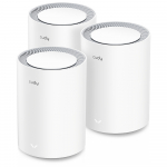 CUDY Mesh Solution M1800 3-pk AX1800 Gigabit Wi-Fi 6 2.5G