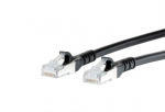 Metz Connect Cat.6A vrgukaabel Must 2 m Cat6a S/FTP (S-STP)