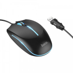 Wire gaming mouse Hoco USB A 2400 dpi GM37 must kollane