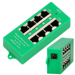 Extralink 4 Portowy | Gigabit PoE Injector | Active, 4 port Gigabit 802.3at/af, reiim A