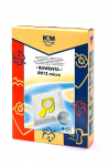 K AND M KM-R012 Rowenta ZR200540/TEFAL ZR200940 Bags for vacuum cleaner 4 pcs.