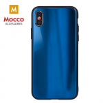 Mocco Aurora Glass Silicone Tagasimbris Samsung Galaxy S21 jaoks, sinine