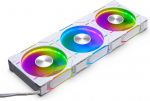 Phanteks D30-120 D-RGB PWM ventilaator, valge, 120 mm, 3 tk (PH-F120D30_DRGB_PWMWT013P)