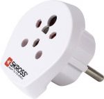 Skross -reisiadapter, India/Iisrael/Taani - AND gt; Euroopa (1.500217-E)