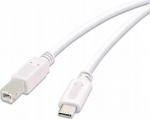 Vivanco 45356 USB-C to USB-B 3 meetri pikk White