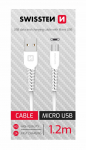 Swissten Andmekabel USB / Micro USB 1,2m