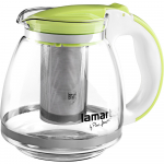 Klaaskann teeselaga 1,1l Verre Lamart LT7026, roheline