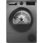 BOSCH Kuivati soojuspump | WQG245DXSN | Energiathususklass C | Eessisaldus | 9 kg | Kondenseerimine | LCD-ekraan | Sgavus 61,3 cm | Hall