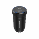 Swissten PD Mini 2x USB-C autolaadija 20W