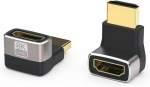 Fuj:tech HDMI likiire 90 nurgaadapter, versioon 4 (892561)