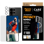 PanzerGlass CARE kaitsekomplekt Privacy 3w1: mbris + klaas + lts Samsung Galaxy S26 Ultra jaoks