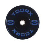 Weight plate TOORX Bumper Plate Absolute, 50 mm, 20 kg