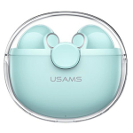USAMS Bluetooth 5.1 krvaklapid TWS BU seeria juhtmevaba roheline/roheline BHUBU03