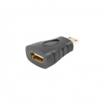 LANBERG HDMI-adapter (F) HDMI MINI (M) | AD-0037-BK