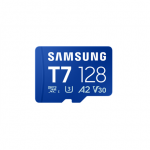 SAMSUNG MicroSD kaart | T7 | 128 GB | microSDXC | Flash-mlu klass U3, V30, A2