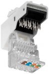 Goobay 95739 Keystone module RJ45 CAT 5e, UTP, 100 MHz, White