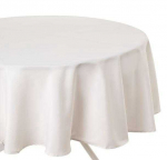 JJA TABLECLOTH IVORY ROUND D180CM 103901A