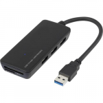 CONRAD RF-4027443 kaardilugeja USB 3.2 Gen 1 (3.1 Gen 1) must