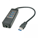 Lindy USB 3.1/3.0 Hub AND Gigabaid Etherneti adapter