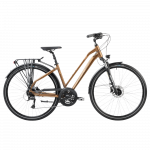 Women's bicycle ROMET Gazela 6, brown-black (L)